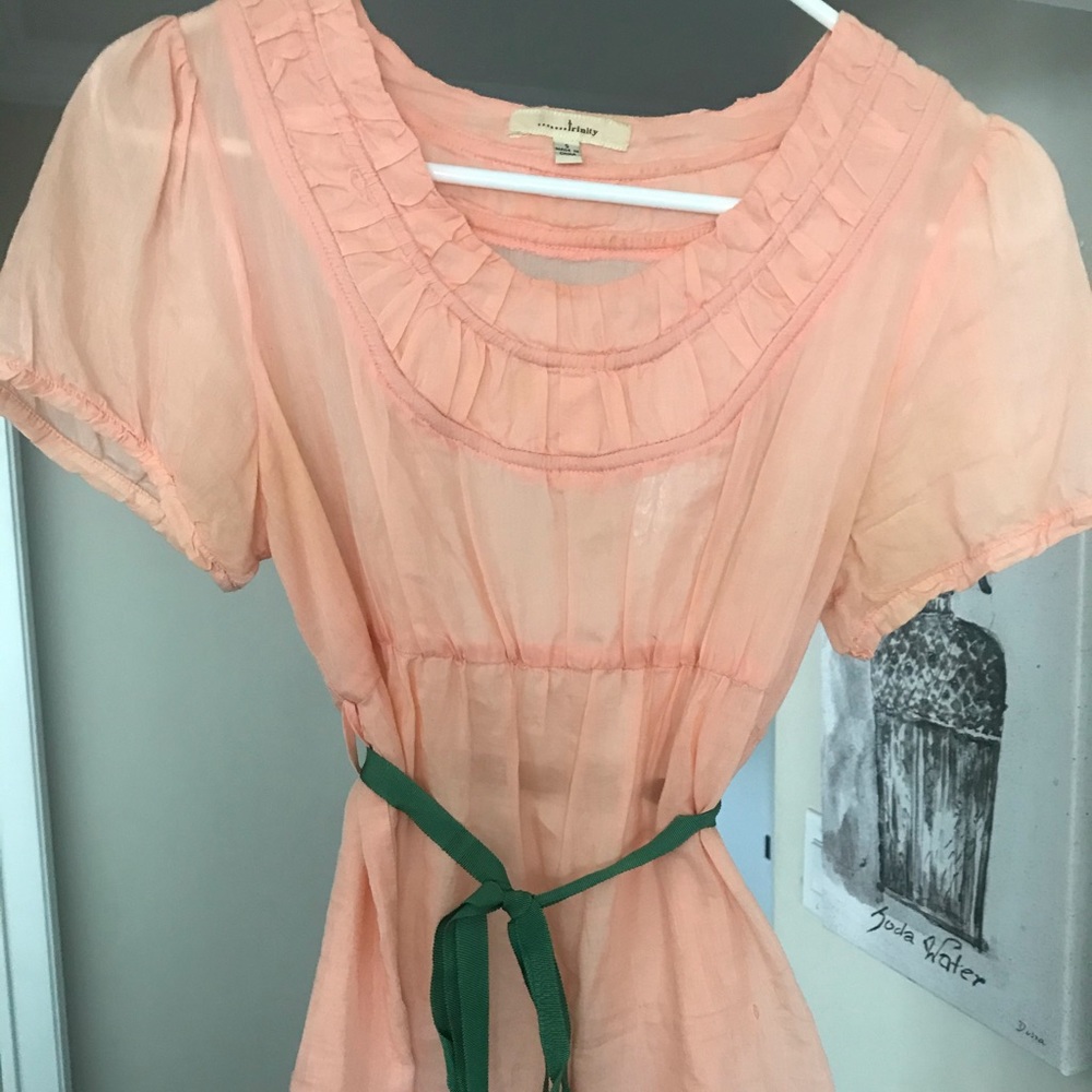 Silk/cotton top